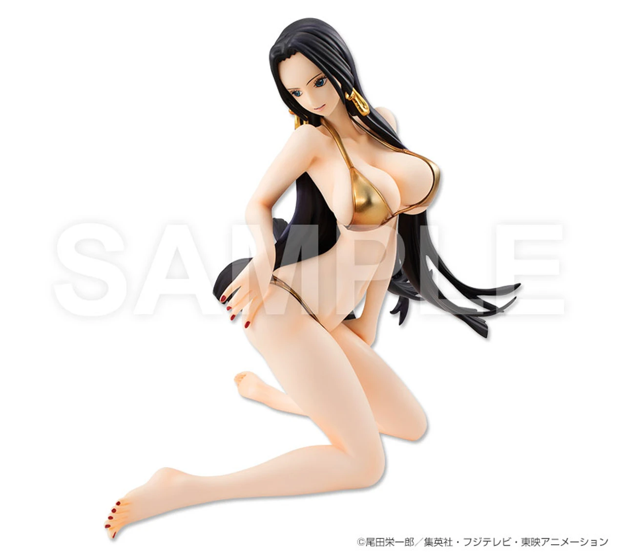 MegaHouse Portrait.Of.Pirates One Piece LIMITED EDITION Boa Hancock Ver.BB_Gold 1/8 PVC Figure
