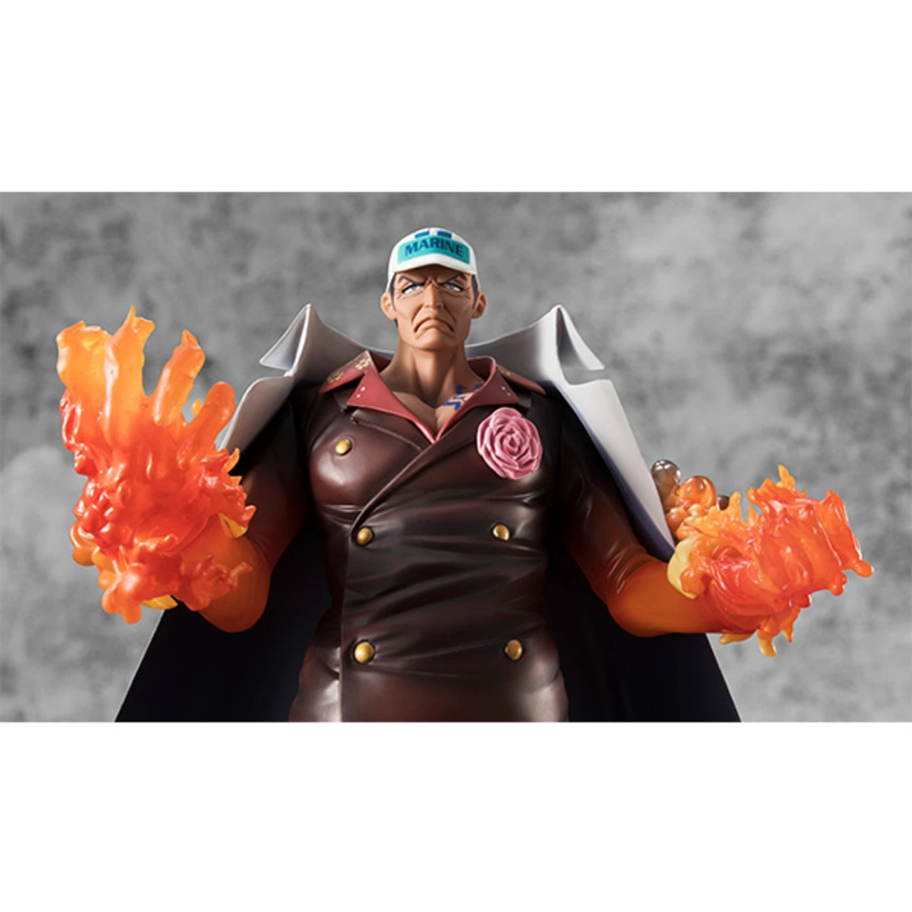 MegaHouse Portrait.Of.Pirates One Piece NEO-DX Navy Headquarters General Akainu (Sakazuki) PVC Figure - Image 2