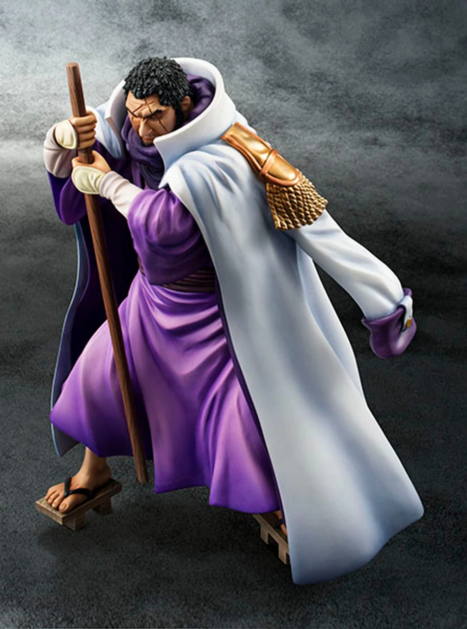 MegaHouse Excellent Model Portrait.Of.Pirates One Piece Sailing Again Navy Headquarters General Fujitora Isshou 1/8 PVC Figure - Image 2