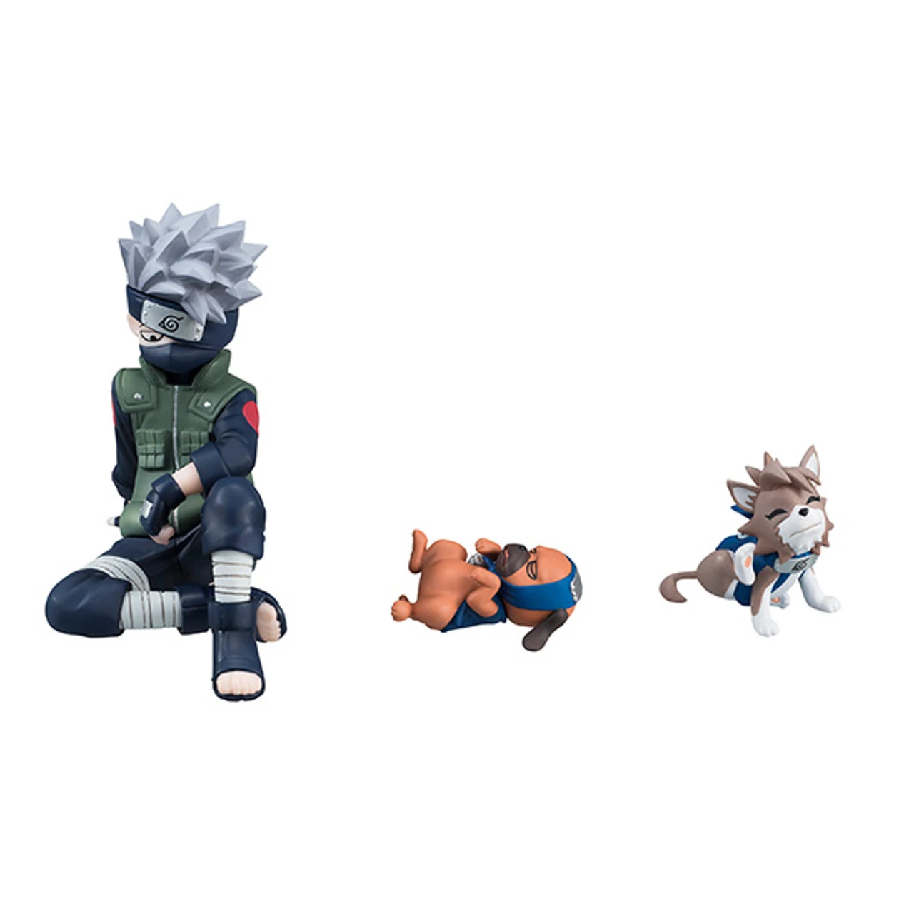 MegaHouse G.E.M. Series Gaiden! Naruto Shippuden Hatake Kakashi & Ninigan Set PVC Figure (Completed) - Image 2
