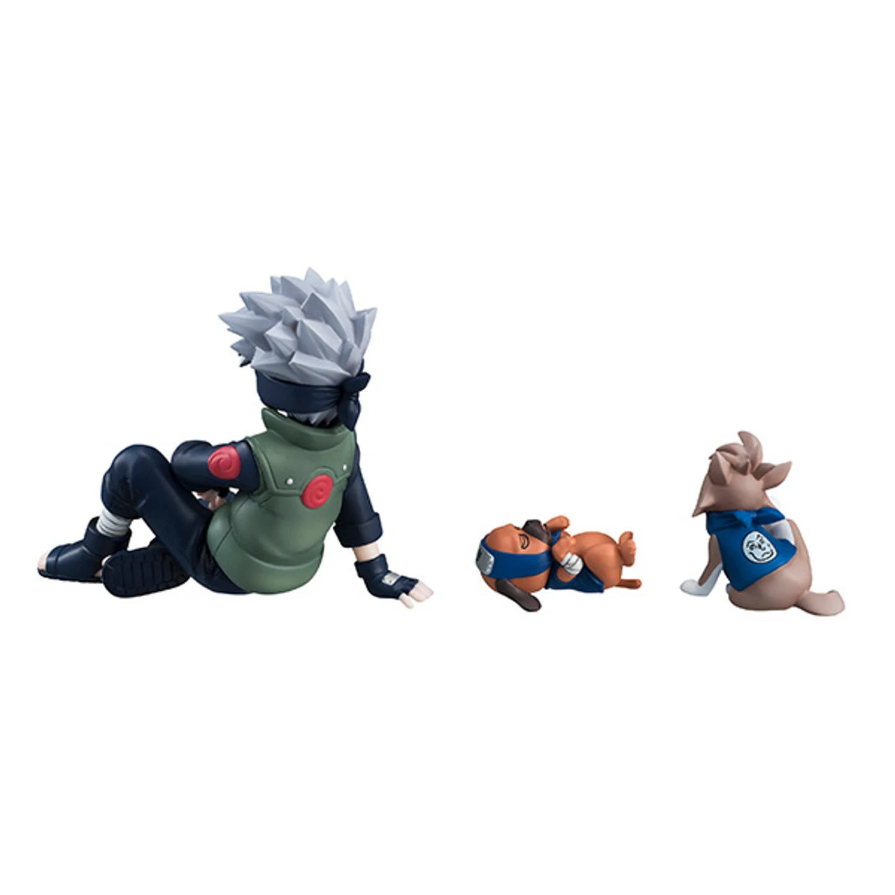 MegaHouse G.E.M. Series Gaiden! Naruto Shippuden Hatake Kakashi & Ninigan Set PVC Figure (Completed) - Image 7