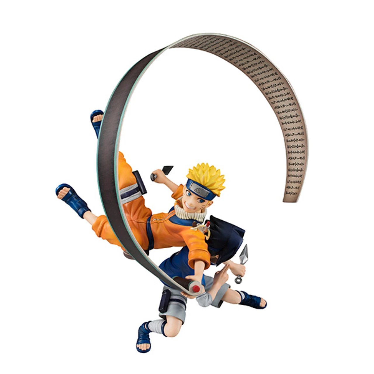 MegaHouse G.E.M. Series Remix Naruto Shippuden Uzumaki Naruto & Sasuke PVC Figure - Image 3