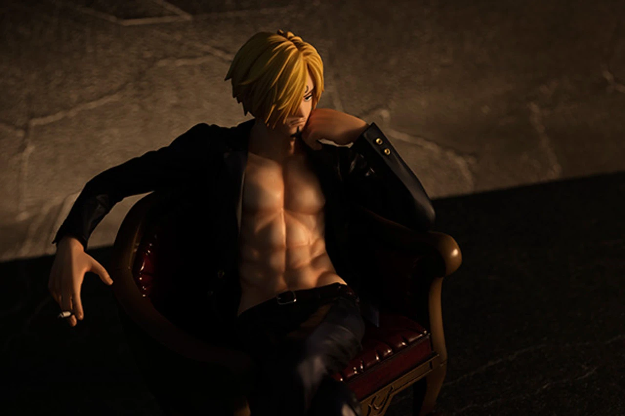 MegaHouse Portrait.Of.Pirates One Piece S.O.C SanJi 1/8 PVC Figure - Image 6