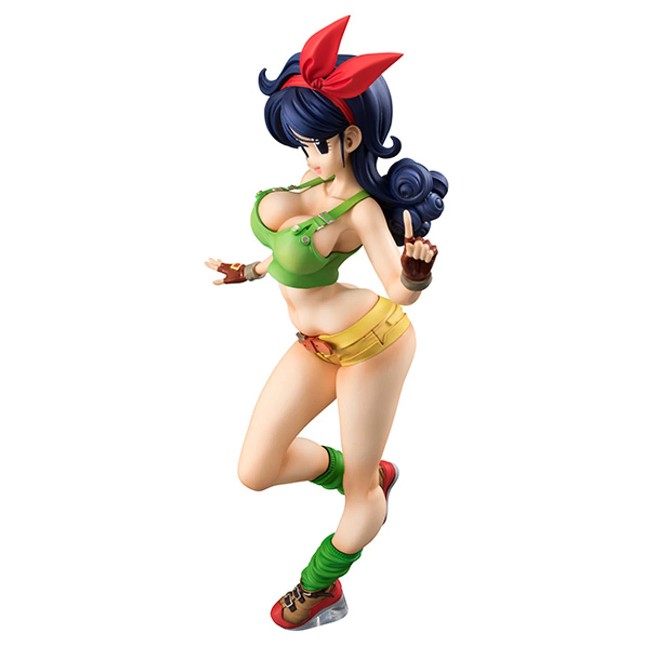 MegaHouse Dragon Ball Gals Lunchi Black Hair Ver. PVC Figure - Image 6
