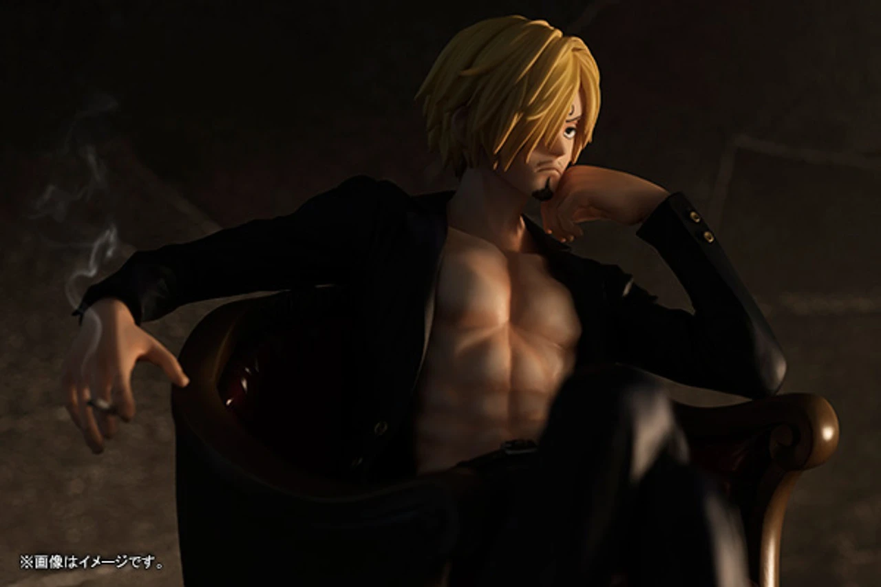 MegaHouse Portrait.Of.Pirates One Piece S.O.C SanJi 1/8 PVC Figure - Image 2
