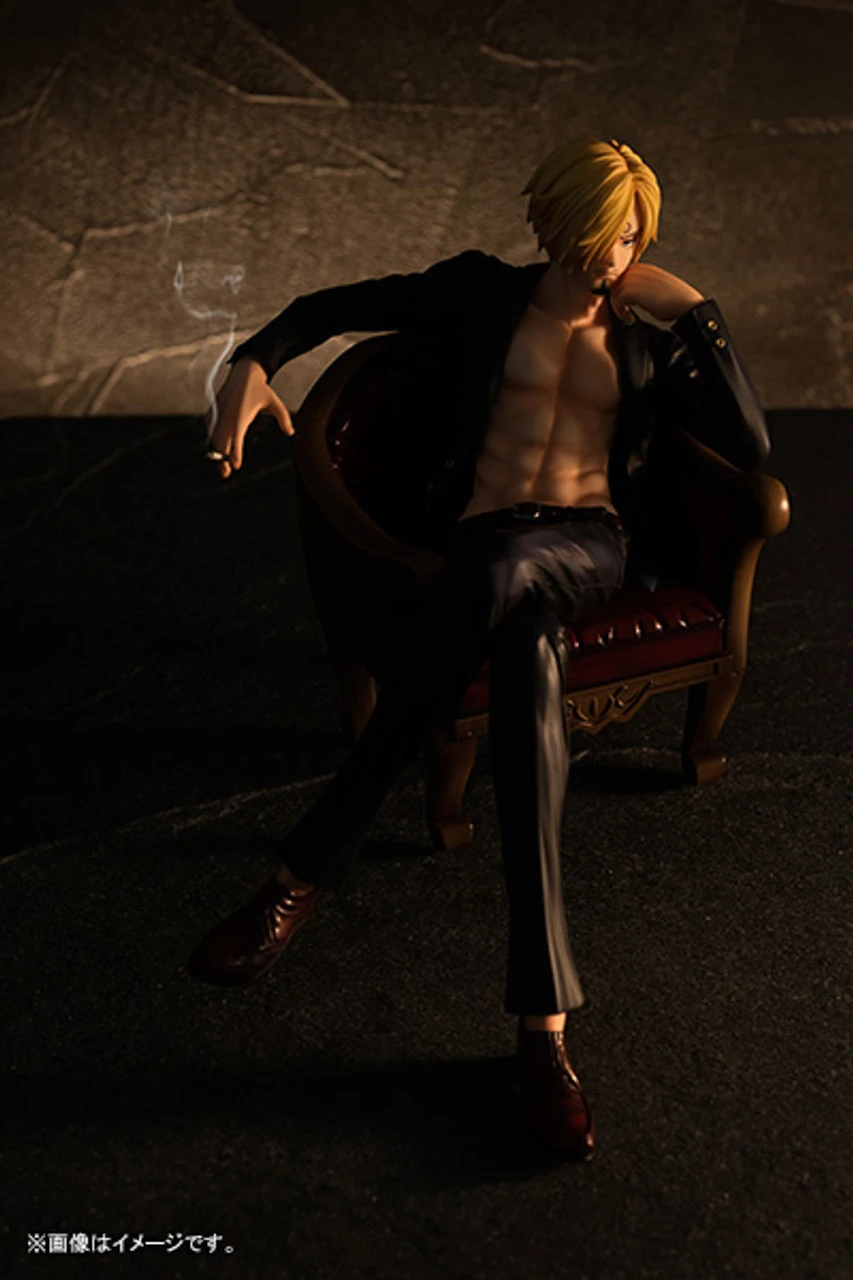 MegaHouse Portrait.Of.Pirates One Piece S.O.C SanJi 1/8 PVC Figure - Image 10