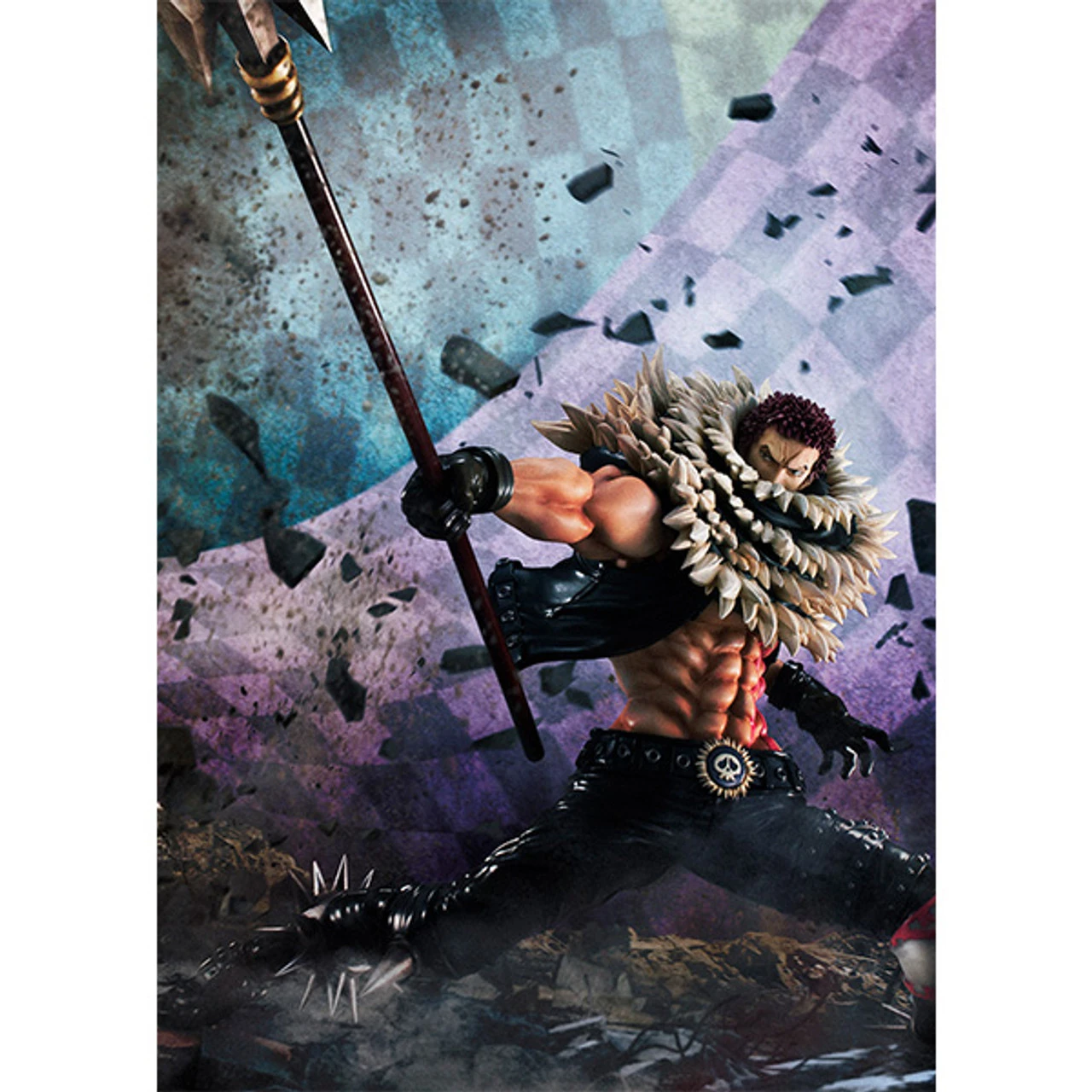 MegaHouse Portrait.Of.Pirates One Piece SA-MAXIMUM Charlotte Katakuri PVC Figure - Image 14