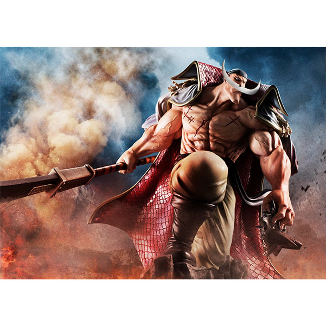 MegaHouse Portrait.Of.Pirates One Piece NEO-MAXIMUM Whitebeard Edward Newgate PVC Figure - Image 13