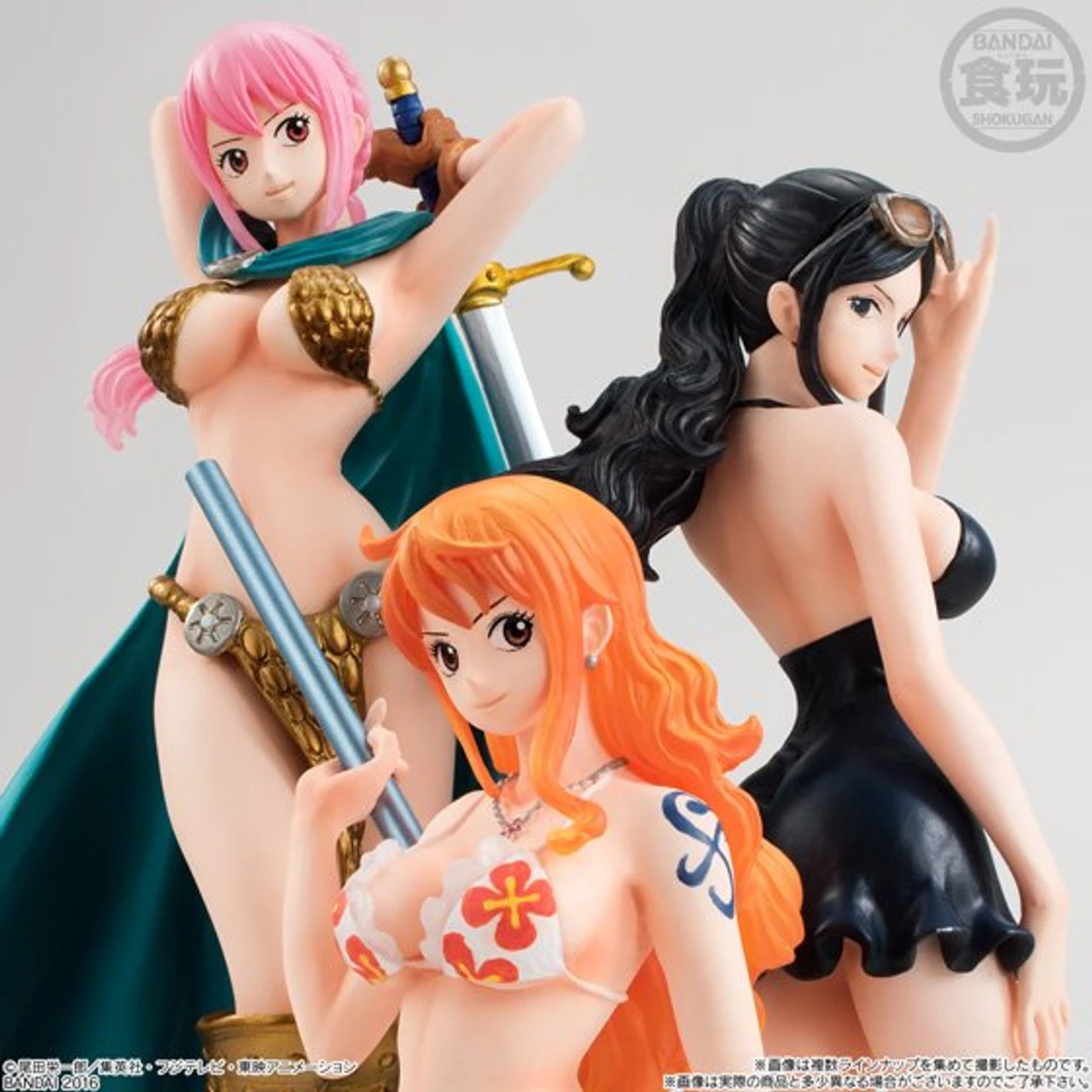 Bandai One Piece STYLING Girls Selection (Nami/Robin/Rebecca) PVC Figure - Image 7