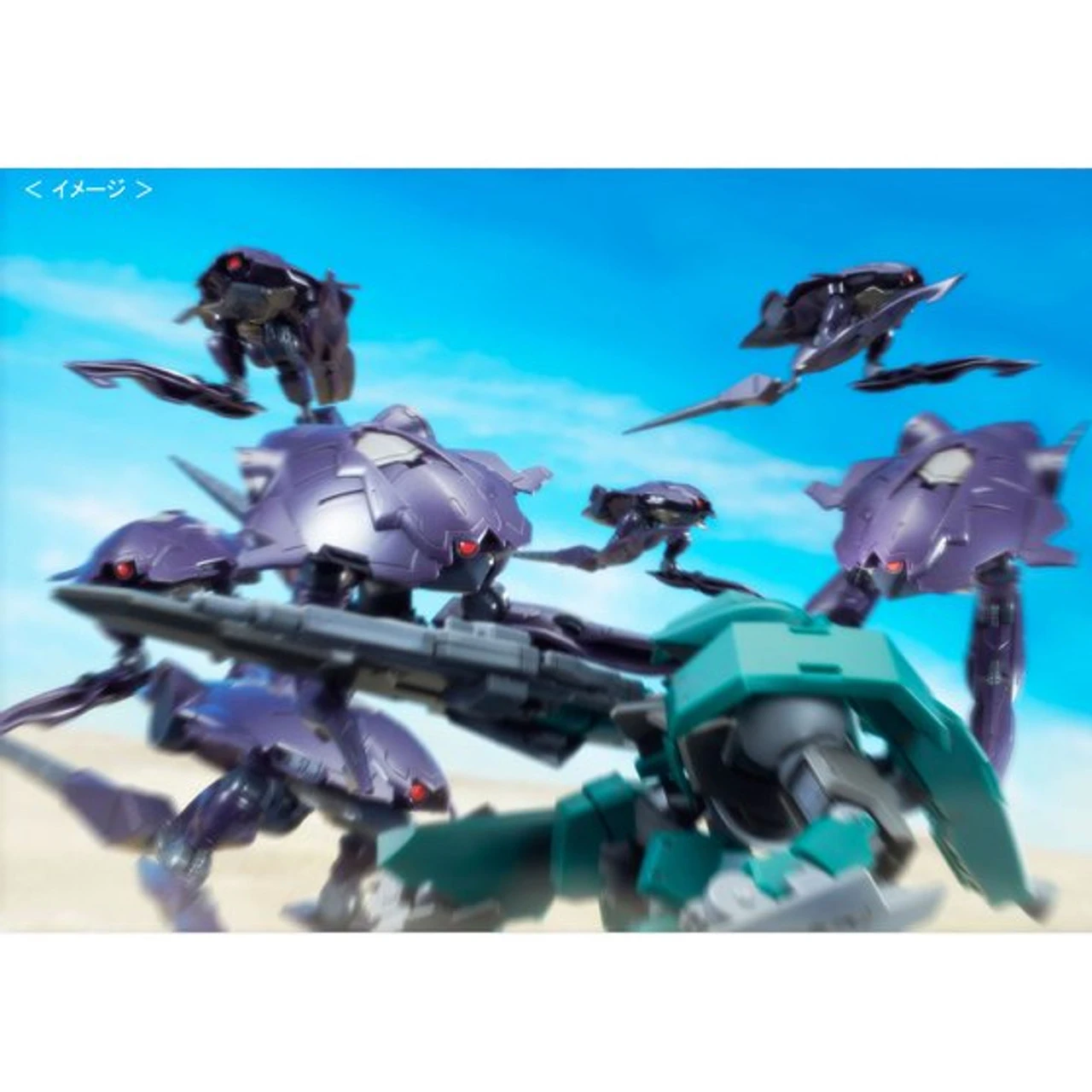 Bandai HG 1/144 Pluma Set (Invasion Of Chryse) Plastic Model - Image 9