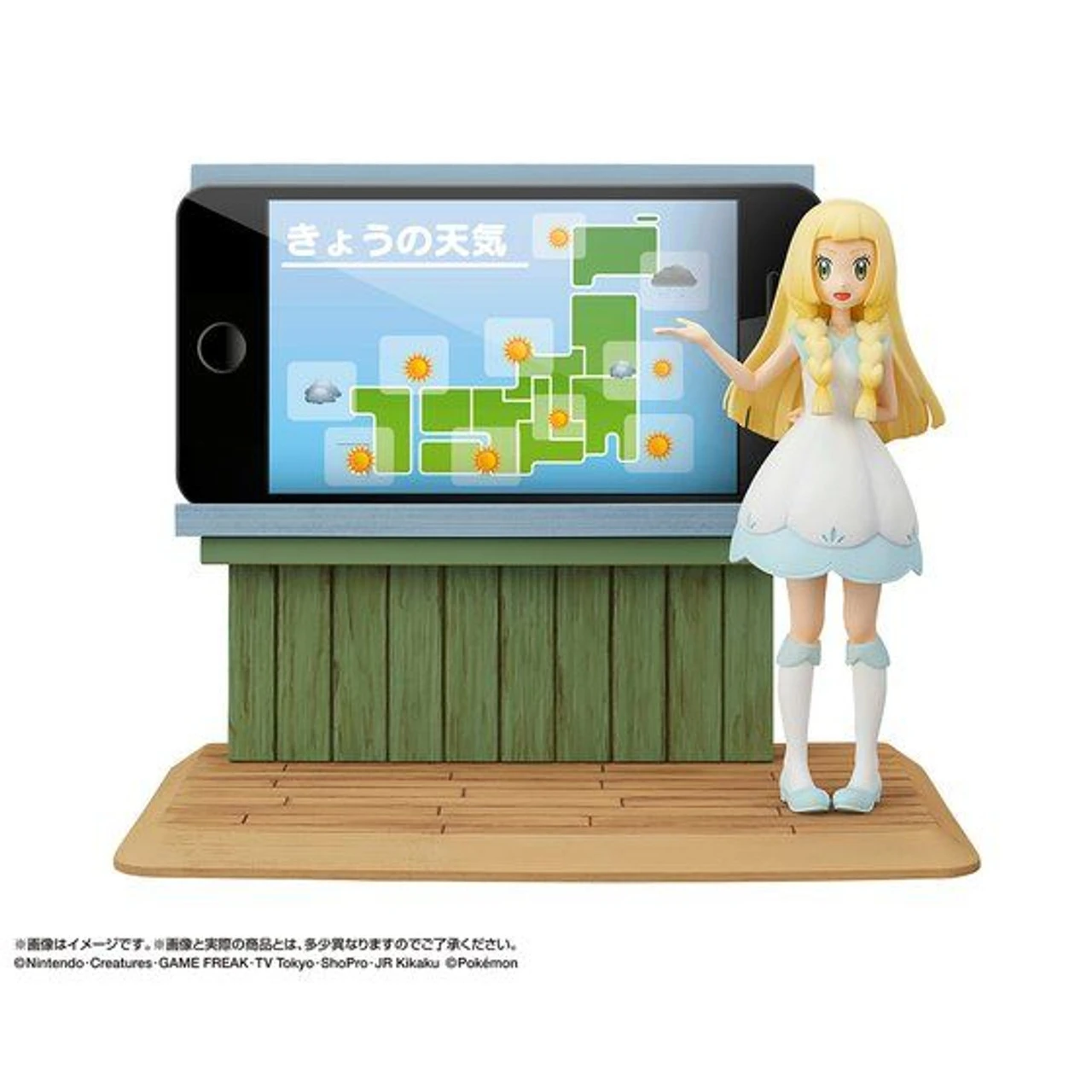 Bandai Lillie Pokemon Smartphone Stand - Image 3