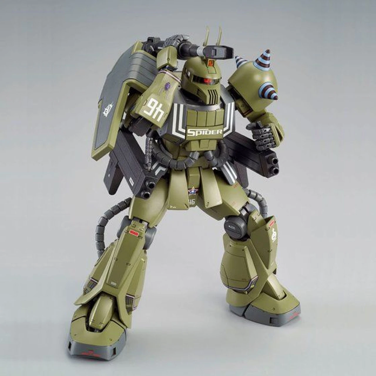 Bandai MG 1/100 Zaku Cannon (Ian Graden Custom) Plastic Model - Image 8