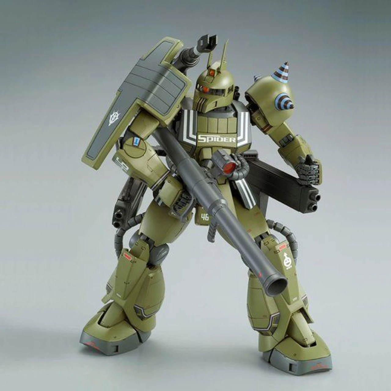 Bandai MG 1/100 Zaku Cannon (Ian Graden Custom) Plastic Model - Image 5