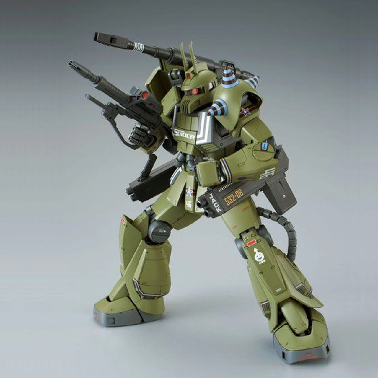 Bandai MG 1/100 Zaku Cannon (Ian Graden Custom) Plastic Model - Image 7