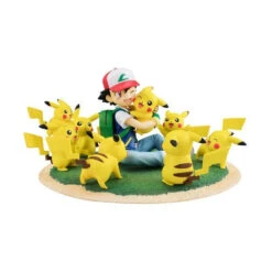 MegaHouse G.E.M. Series Pokemon Ash Ketchum & Pikachu (Pikachu Full Ver.)