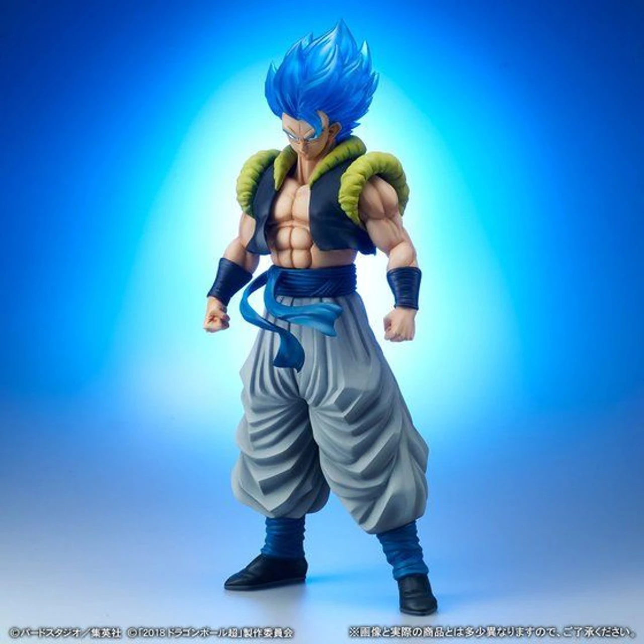 Bandai Gigantic Series Dragon Ball Super - Gogeta (Super Saiyan God Super Saiyan) PVC Figure - Image 2
