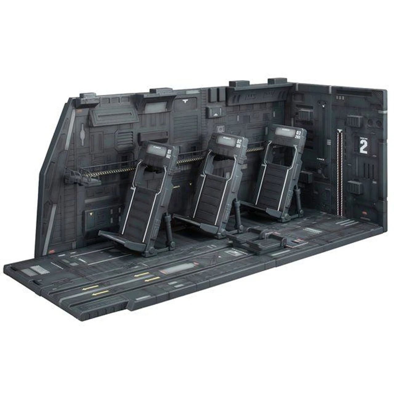 Bandai Realistic Model Series 1/144 White Base Catapult Deck Renewal Edition - Image 2