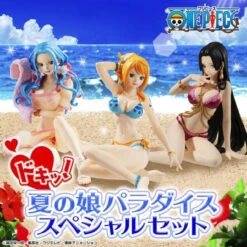 Bandai ONE PIECE GashaPortraits X Treasure Cruise Summer Girl Paradise Special Set