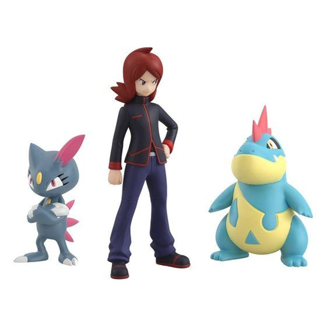 Bandai Pokemon Scale World Johto Region Silver & Alligator & Neura (Shokugan)