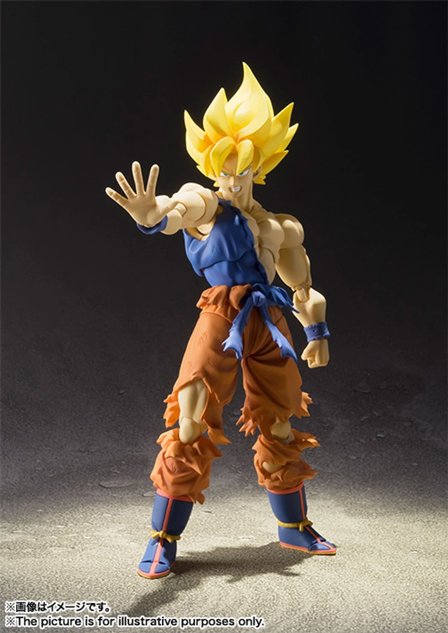 Bandai S.H.Figuarts Super Saiyan Son Gokou Super Warrior Awakening Ver Action Figure ( REISSUE ) - Image 5
