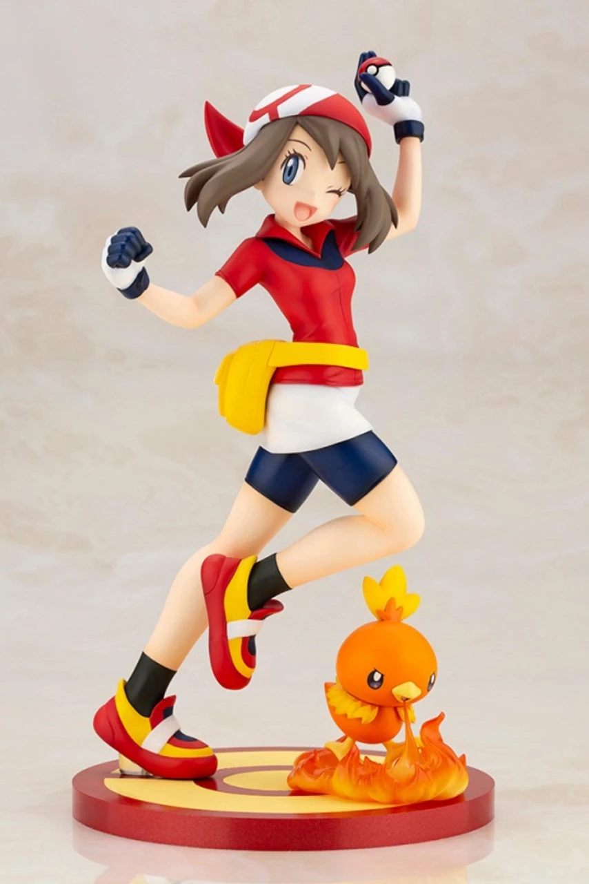 Kotobukiya ARTFX J May With Torchic (Pokemon) 1/8 PVC Figure - Image 2