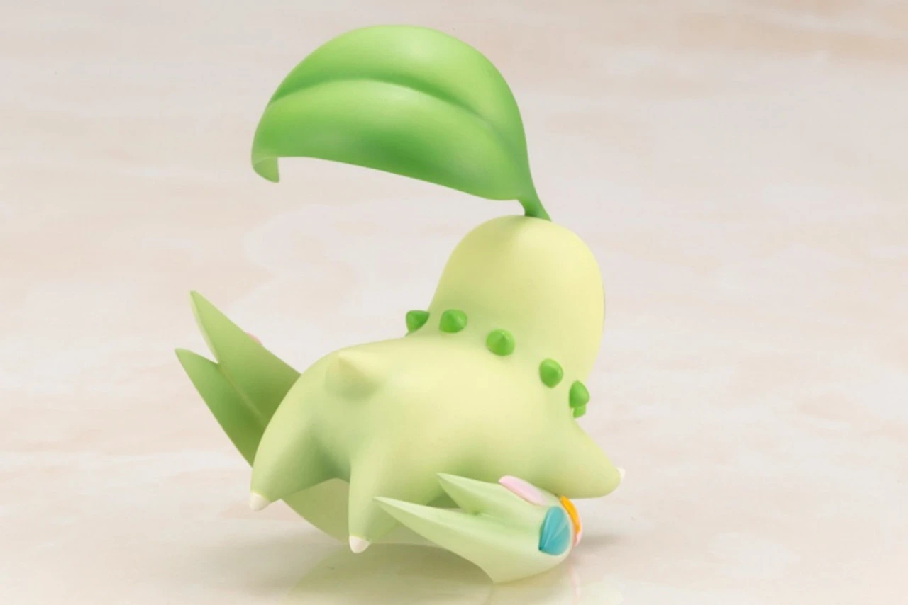 Kotobukiya ARTFX J Pokemon - Lyra(Kotone) With Chikorita 1/8 PVC Figure - Image 10
