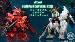 Bandai FW GUNDAM CONVERGE: CORE Nu Gundam & Sotheby (Metallic Ver.)