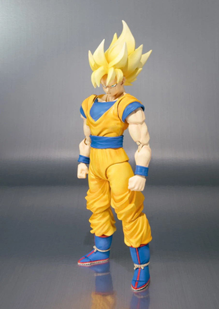 S.H.Figuarts Super Saiyan Son Goku Dragonball Z Action Figure By BANDAI - Image 2