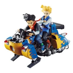 Desktop Real McCoy Dragon Ball Z Android No.17 & No.18 PVC Figure By MegaHouse