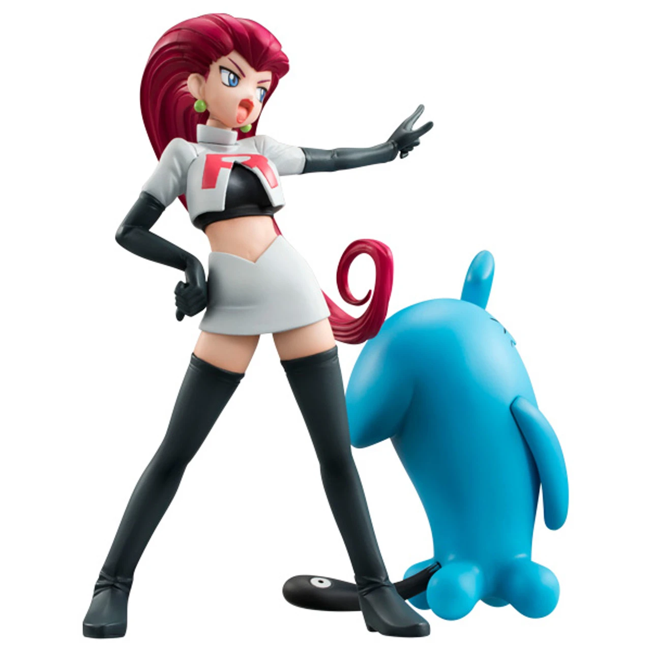 MegaHouse G.E.M. Series Pokemon Jessie & Wobbuffet PVC Figure - Image 5