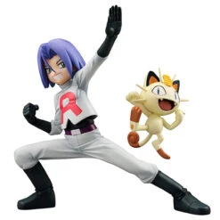 MegaHouse G.E.M. Series Pokemon James & Meowth PVC Figure