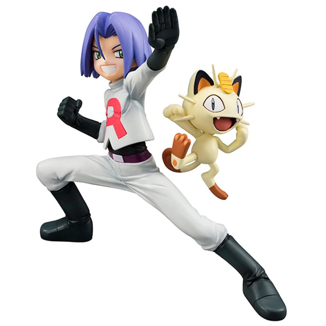 MegaHouse G.E.M. Series Pokemon James & Meowth PVC Figure - Image 3