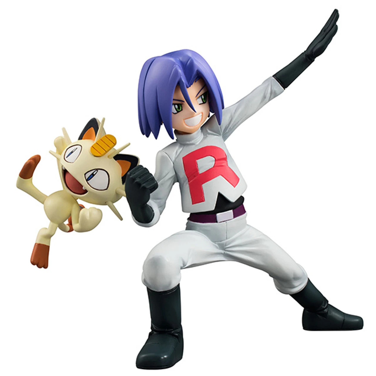 MegaHouse G.E.M. Series Pokemon James & Meowth PVC Figure - Image 2
