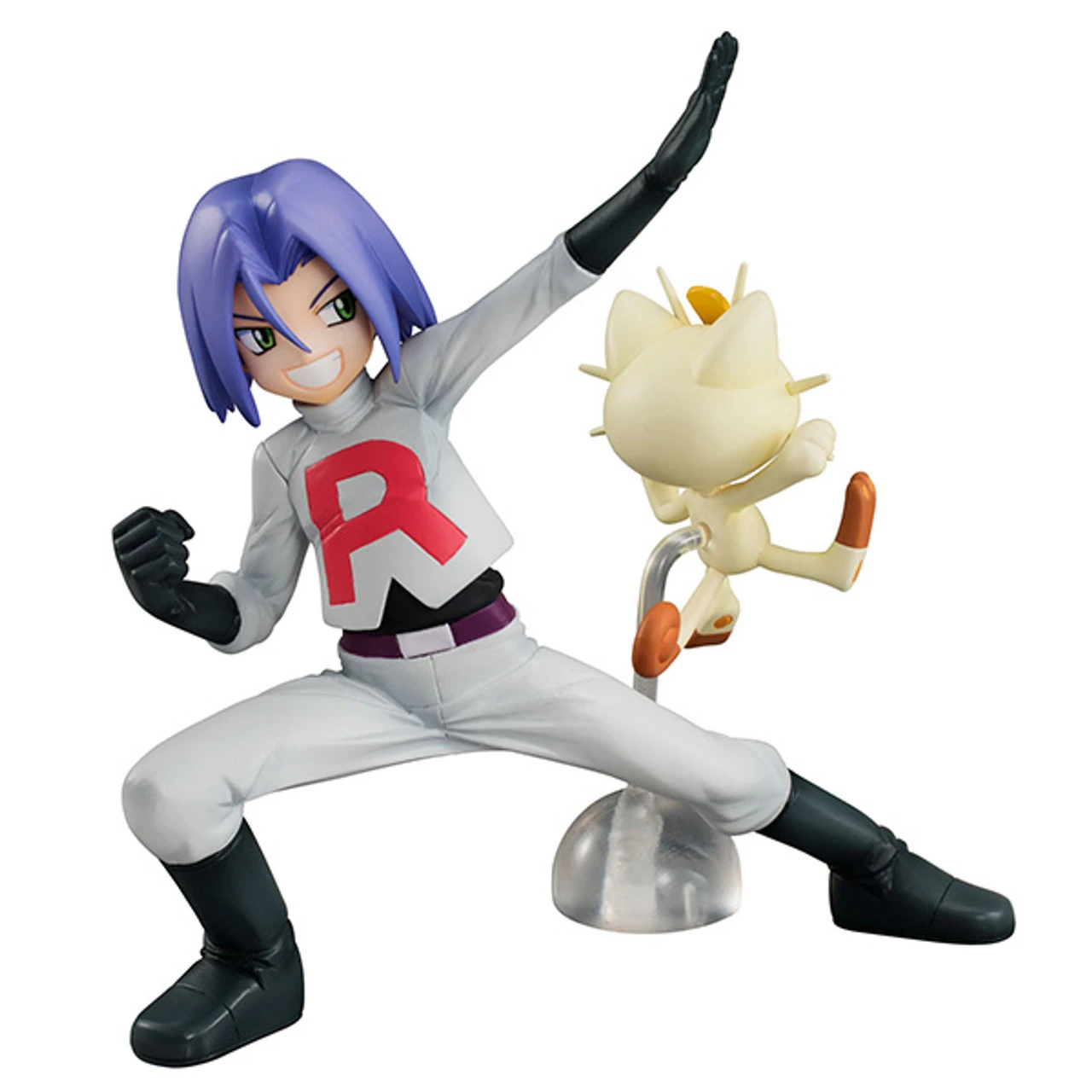 MegaHouse G.E.M. Series Pokemon James & Meowth PVC Figure - Image 5