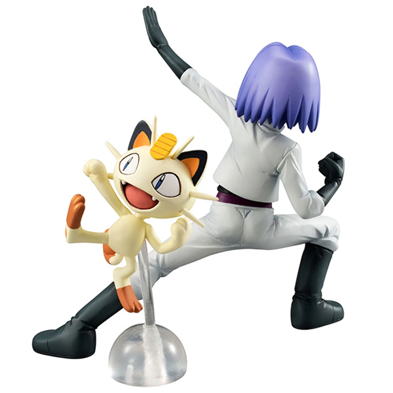 MegaHouse G.E.M. Series Pokemon James & Meowth PVC Figure - Image 6