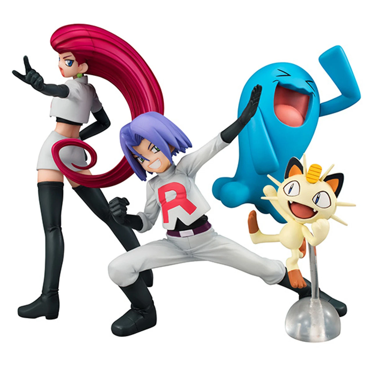 MegaHouse G.E.M. Series Pokemon James & Meowth PVC Figure - Image 8