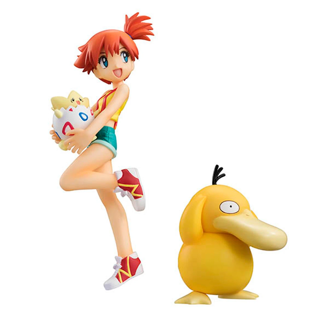 MegaHouse G.E.M. Series Pokemon Misty&Togepi&Psyduck PVC Figure - Image 4