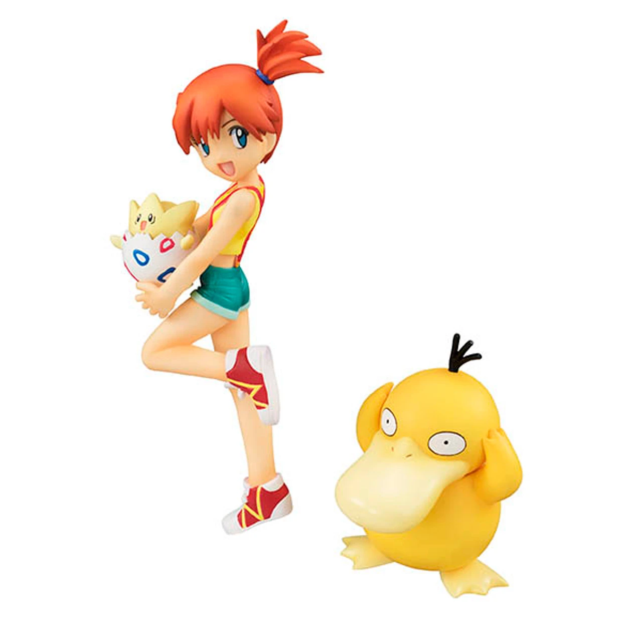 MegaHouse G.E.M. Series Pokemon Misty&Togepi&Psyduck PVC Figure - Image 3