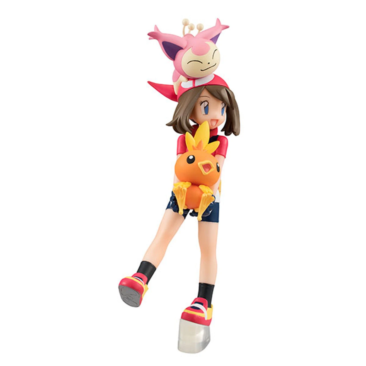 MegaHouse G.E.M. Series Pokemon (Haruka & Torchic & Skitty) PVC Figure - Image 4