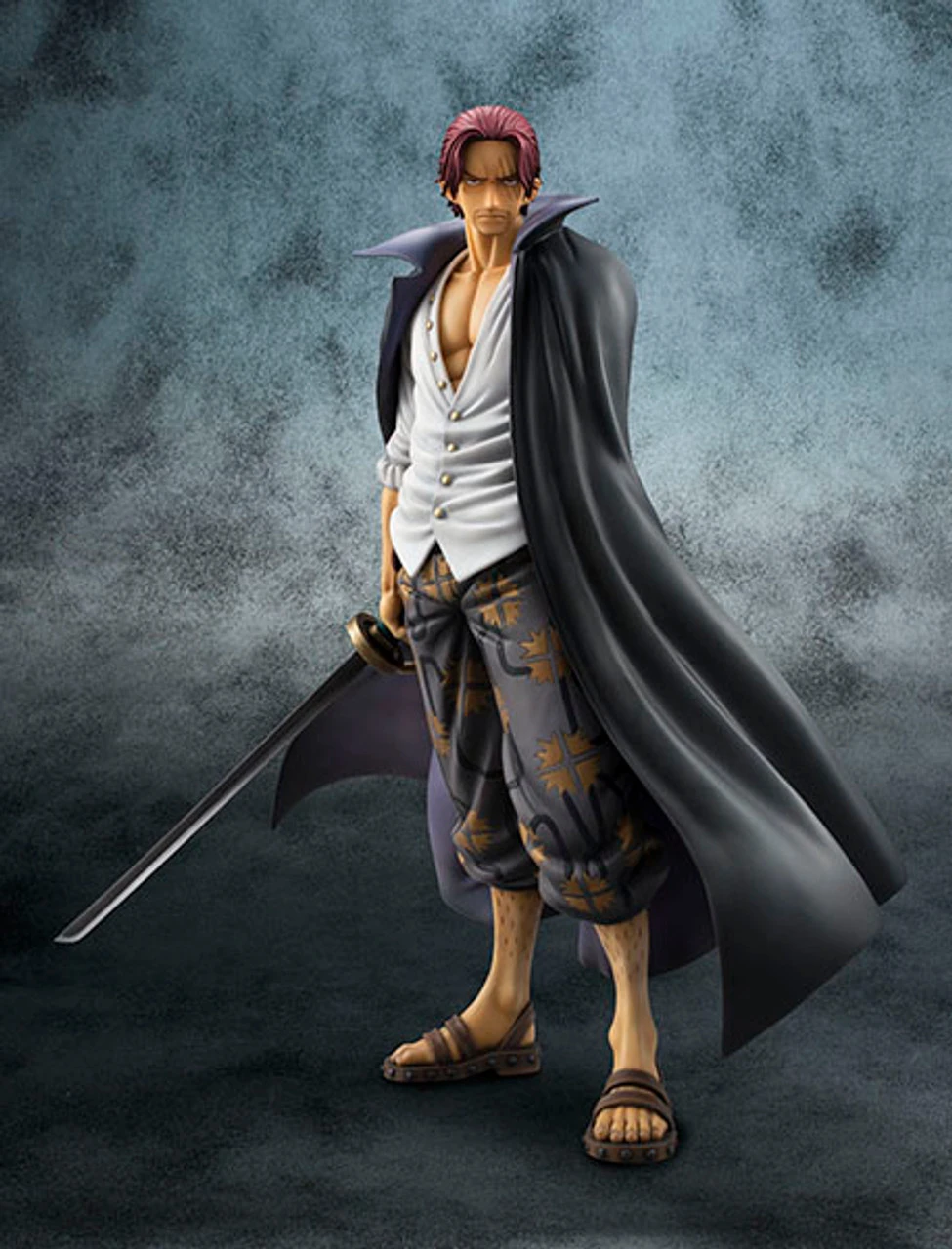 MegaHouse Portrait.Of.Pirates One Piece Series NEO-DX RedHair Shanks 1/8 PVC Figure (Encore) - Image 2
