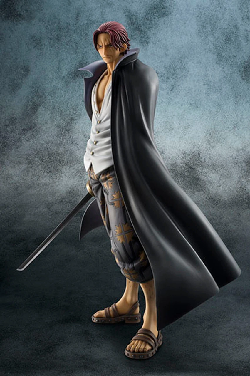 MegaHouse Portrait.Of.Pirates One Piece Series NEO-DX RedHair Shanks 1/8 PVC Figure (Encore) - Image 4