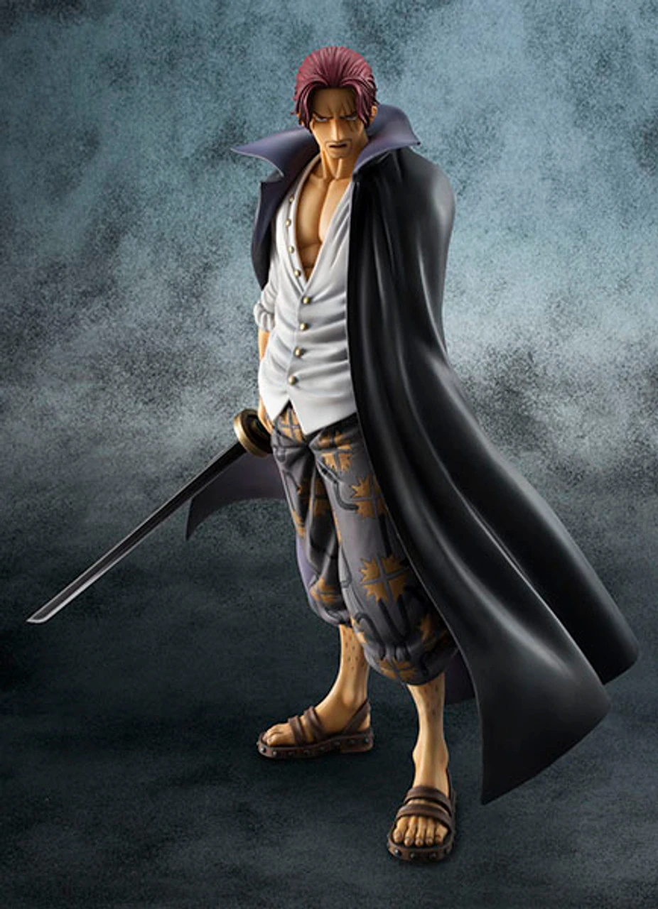 MegaHouse Portrait.Of.Pirates One Piece Series NEO-DX RedHair Shanks 1/8 PVC Figure (Encore) - Image 7