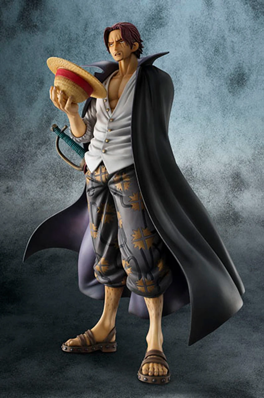 MegaHouse Portrait.Of.Pirates One Piece Series NEO-DX RedHair Shanks 1/8 PVC Figure (Encore) - Image 8
