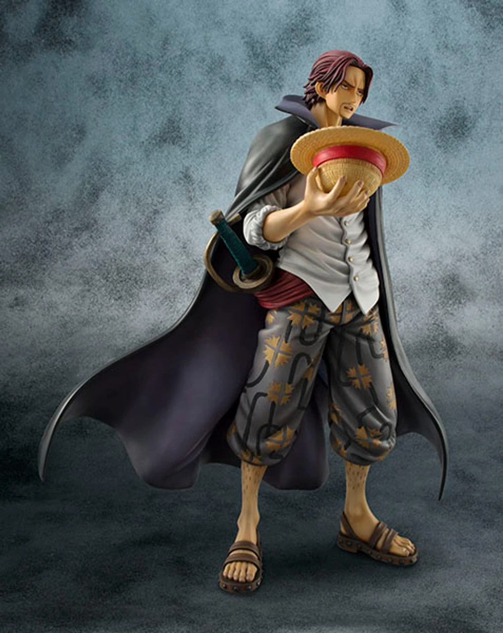 MegaHouse Portrait.Of.Pirates One Piece Series NEO-DX RedHair Shanks 1/8 PVC Figure (Encore) - Image 9