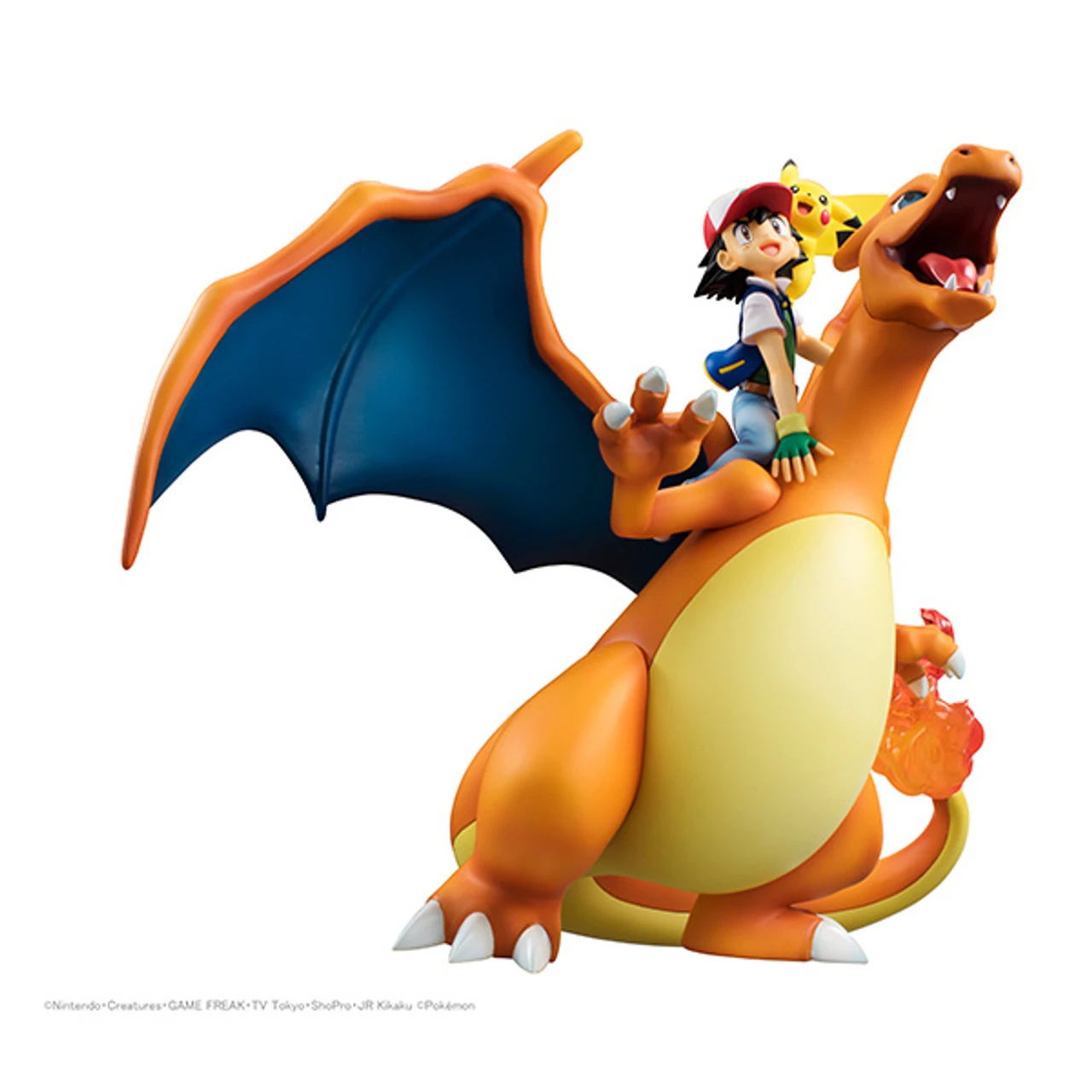 MegaHouse G.E.M. Series Pokemon (Ash Ketchum & Pikachu & Charizard) PVC Figure ( Rerelease ) - Image 5