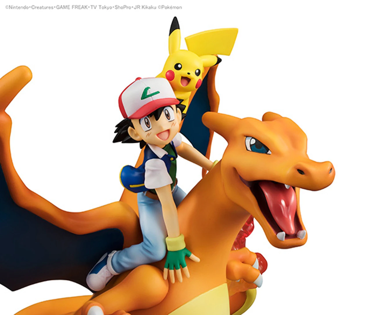 MegaHouse G.E.M. Series Pokemon (Ash Ketchum & Pikachu & Charizard) PVC Figure ( Rerelease ) - Image 7