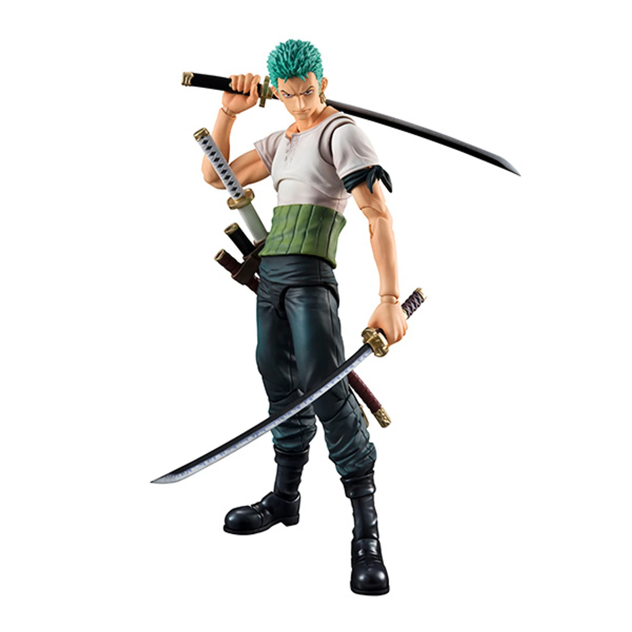 MegaHouse Variable Action Heroes One Piece Series Roronoa Zoro Past Blue W/Bonus Action Figure - Image 2