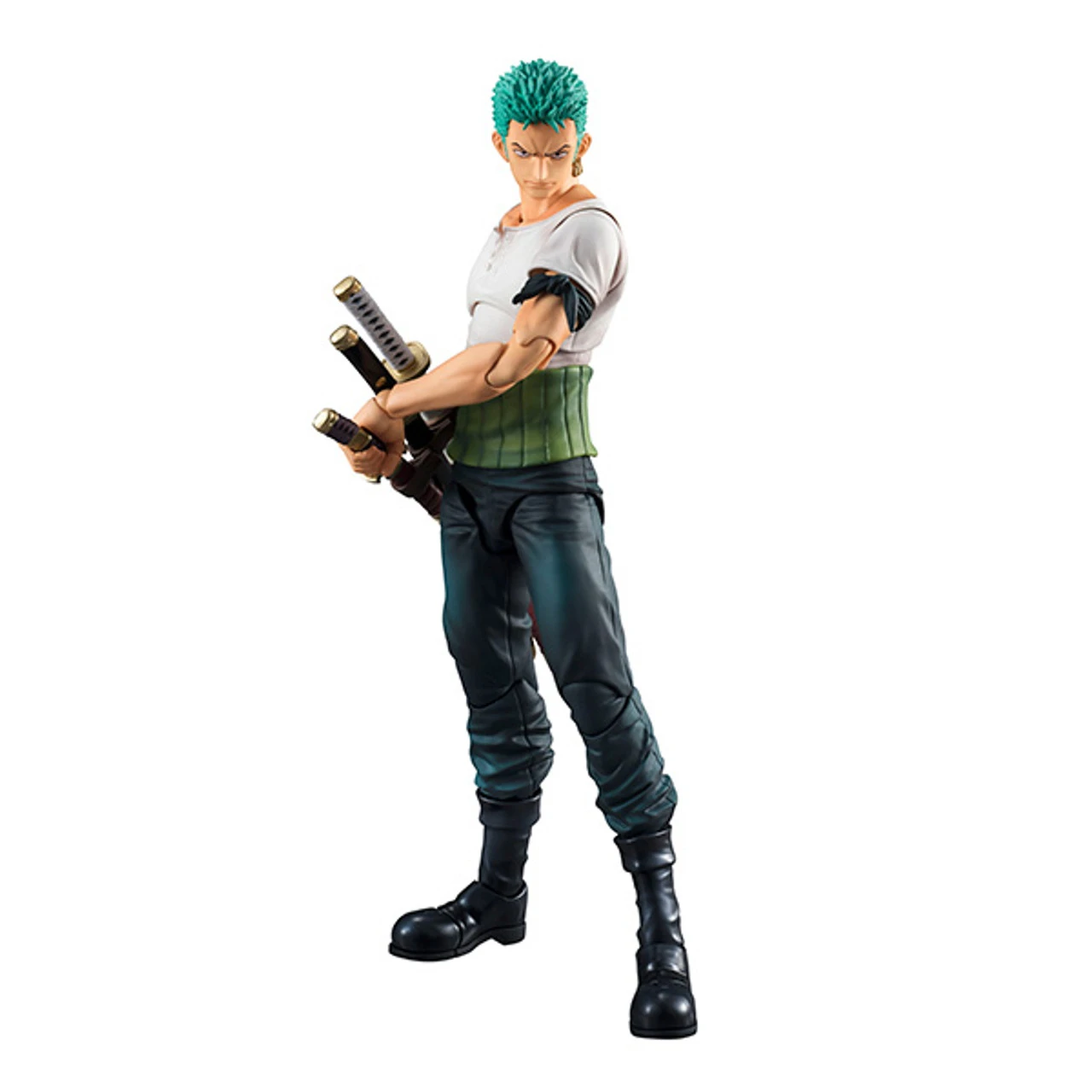 MegaHouse Variable Action Heroes One Piece Series Roronoa Zoro Past Blue W/Bonus Action Figure - Image 3