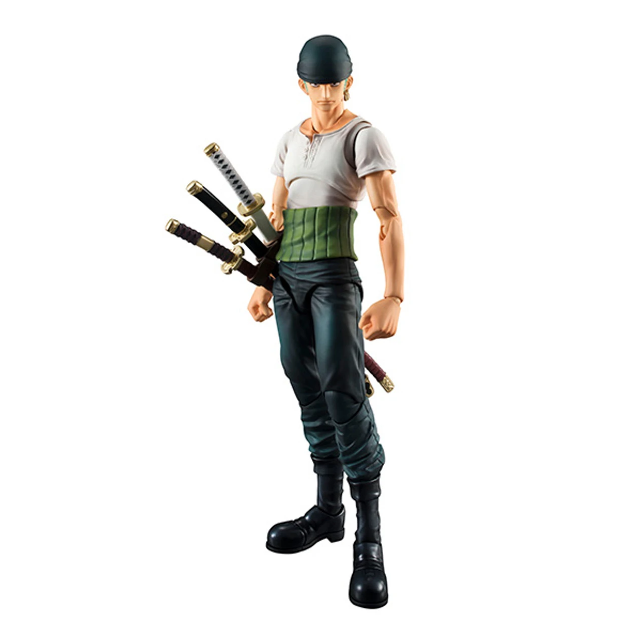 MegaHouse Variable Action Heroes One Piece Series Roronoa Zoro Past Blue W/Bonus Action Figure - Image 5