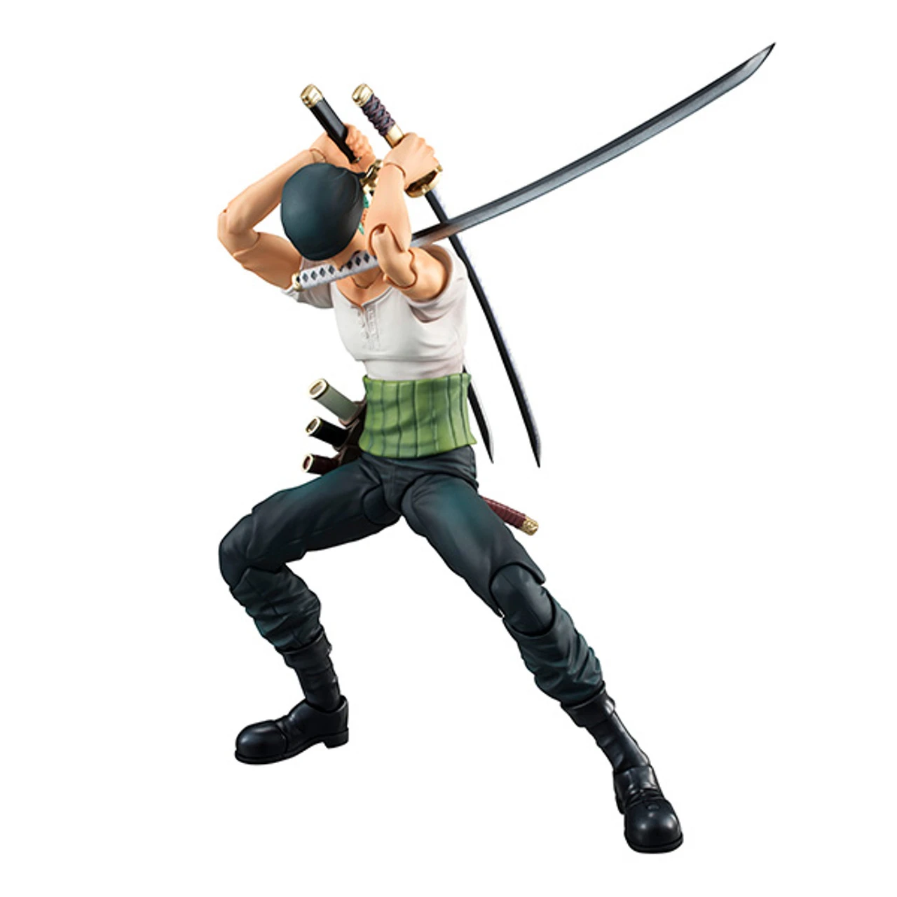 MegaHouse Variable Action Heroes One Piece Series Roronoa Zoro Past Blue W/Bonus Action Figure - Image 7